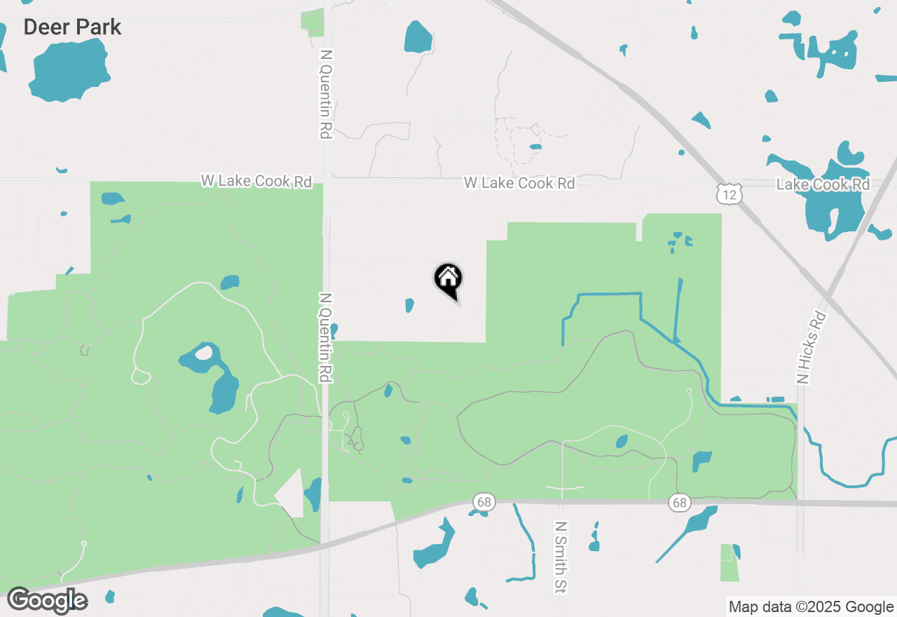 Map of 471 W Falkirk Place, Palatine, IL 60074