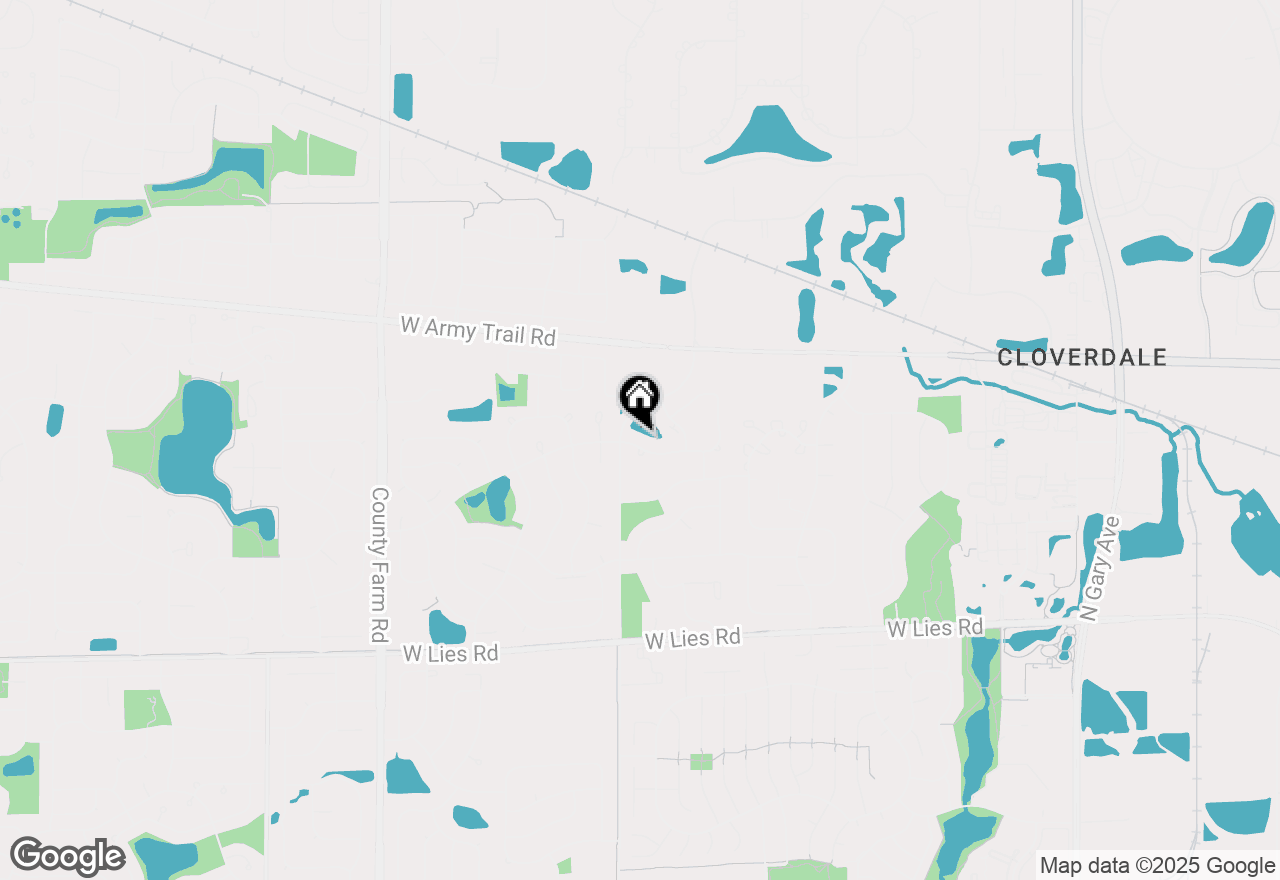 Map of 545 Woodhill Drive, Carol Stream, IL 60188