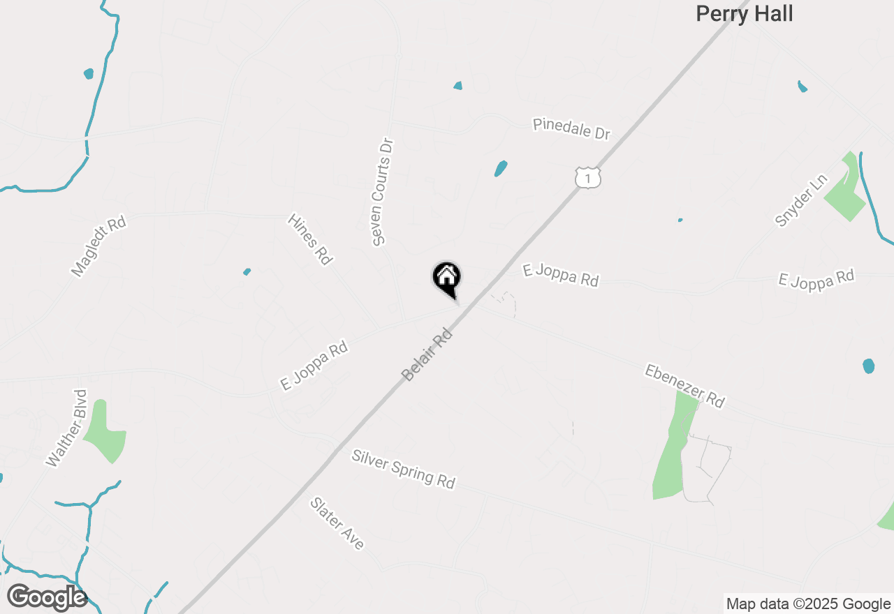 Map of 4136 E Joppa Road #J, Nottingham, MD 21236