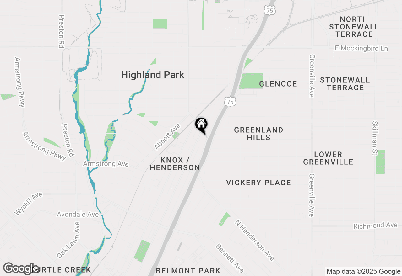 Map of 4810 Mckinney Avenue, Dallas, TX 75205