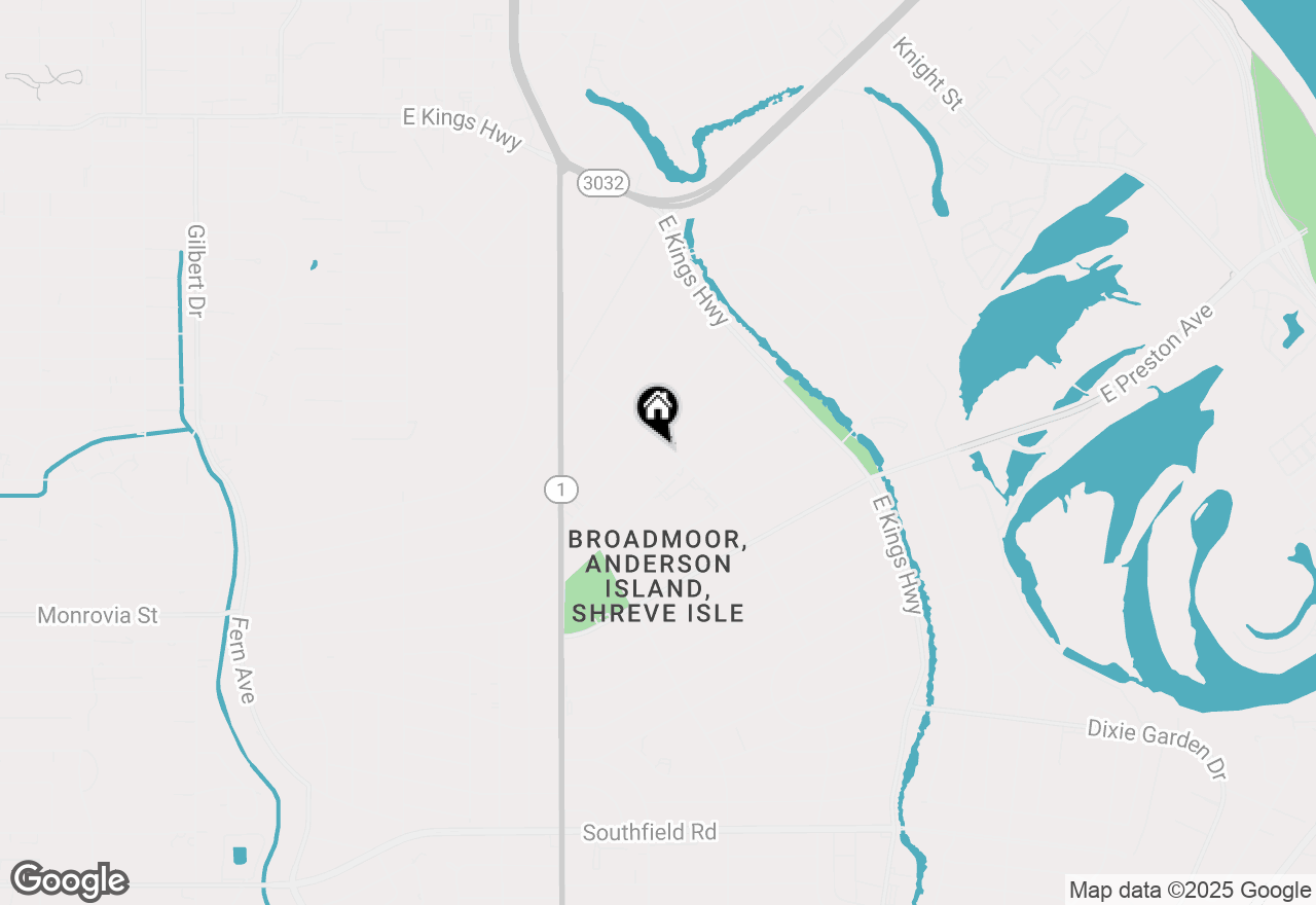 Map of 1022 Anniston Avenue, Shreveport, LA 71105