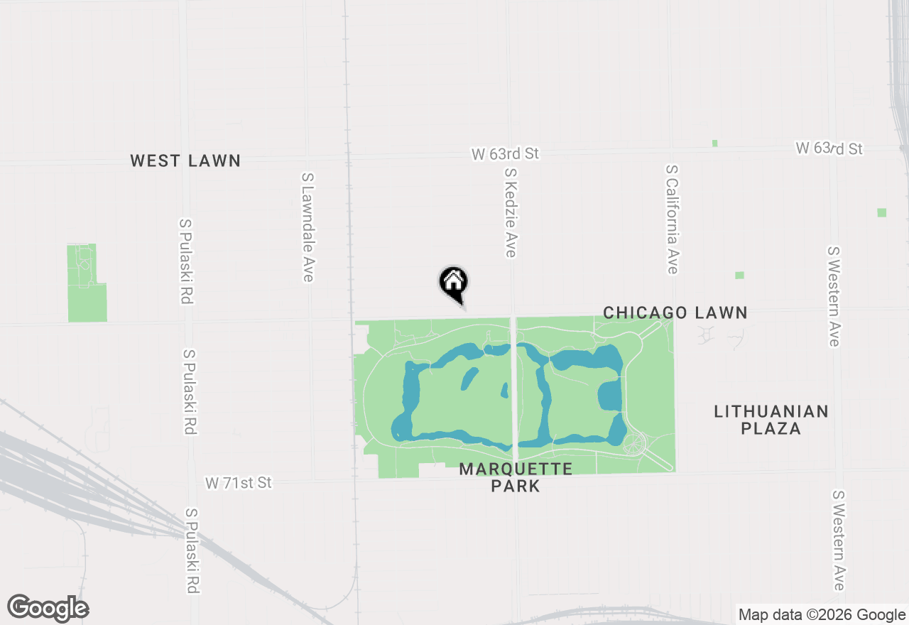 Map of 3328 W Marquette Road, Chicago, IL 60629