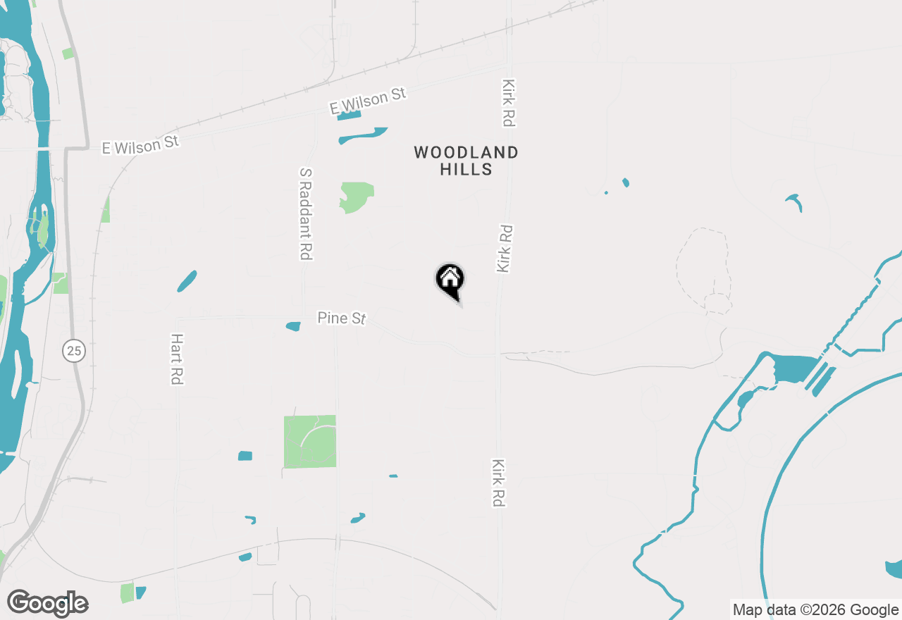 Map of 817 Woodland Hills Road, Batavia, IL 60510