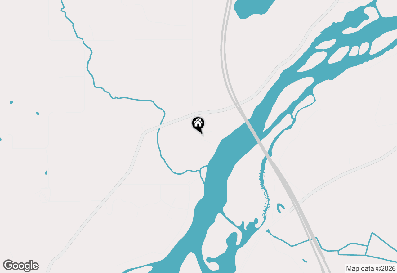 Map of N4723 Ridgeview Drive, Portage, WI 53901