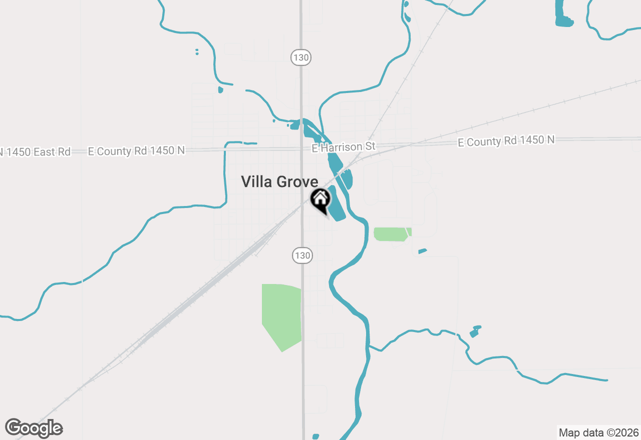 Map of 303 S Spruce Street, Villa Grove, IL 61956