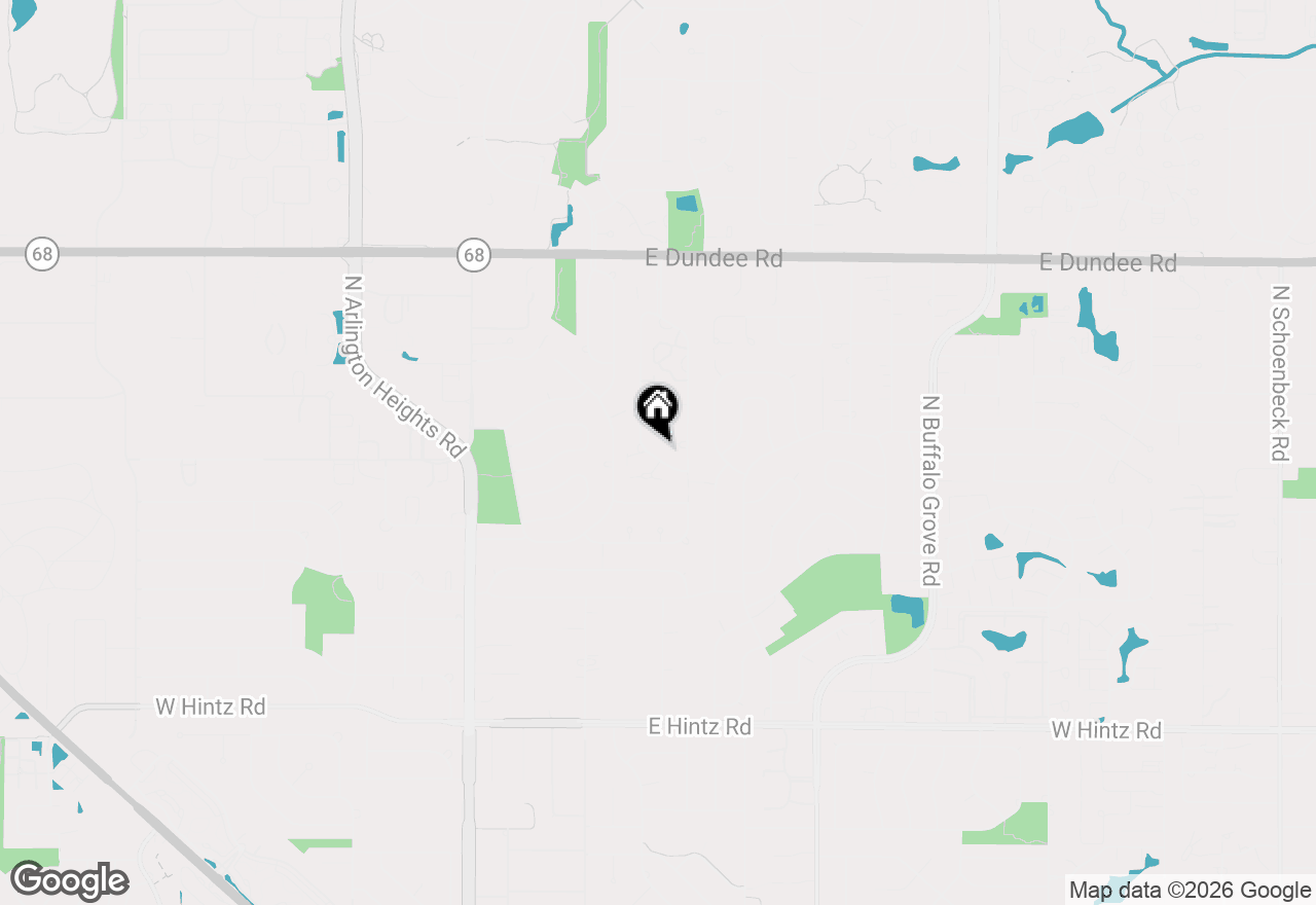 Map of 3141 N Daniels Court, Arlington Heights, IL 60004