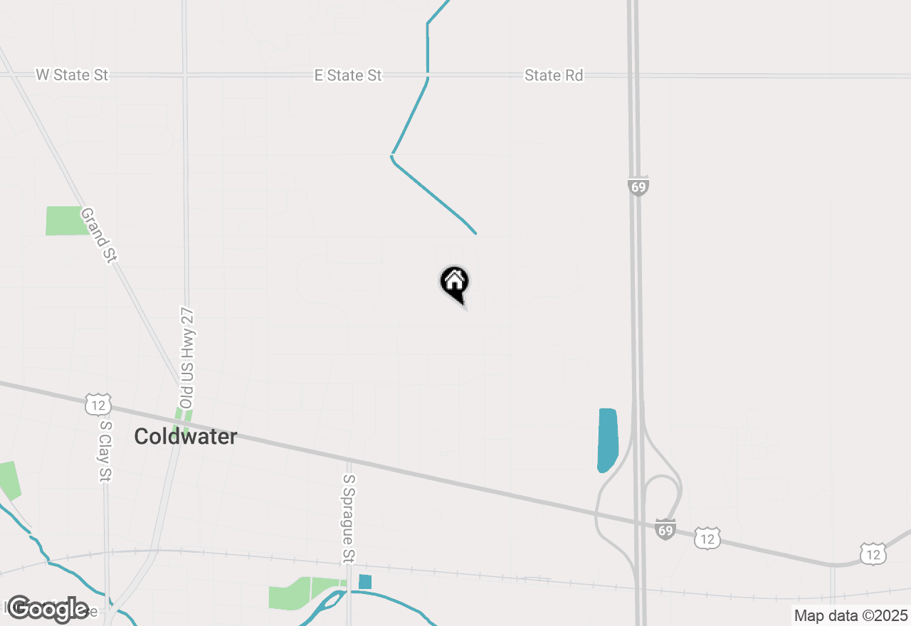 Map of 175 N Michigan Avenue #29, Coldwater, MI 49036