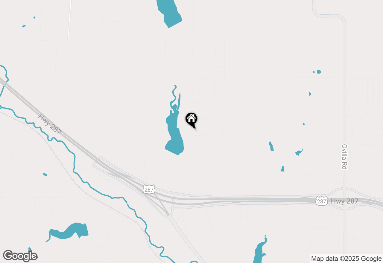 Map of 2451 Marshall Road, Waxahachie, TX 75167