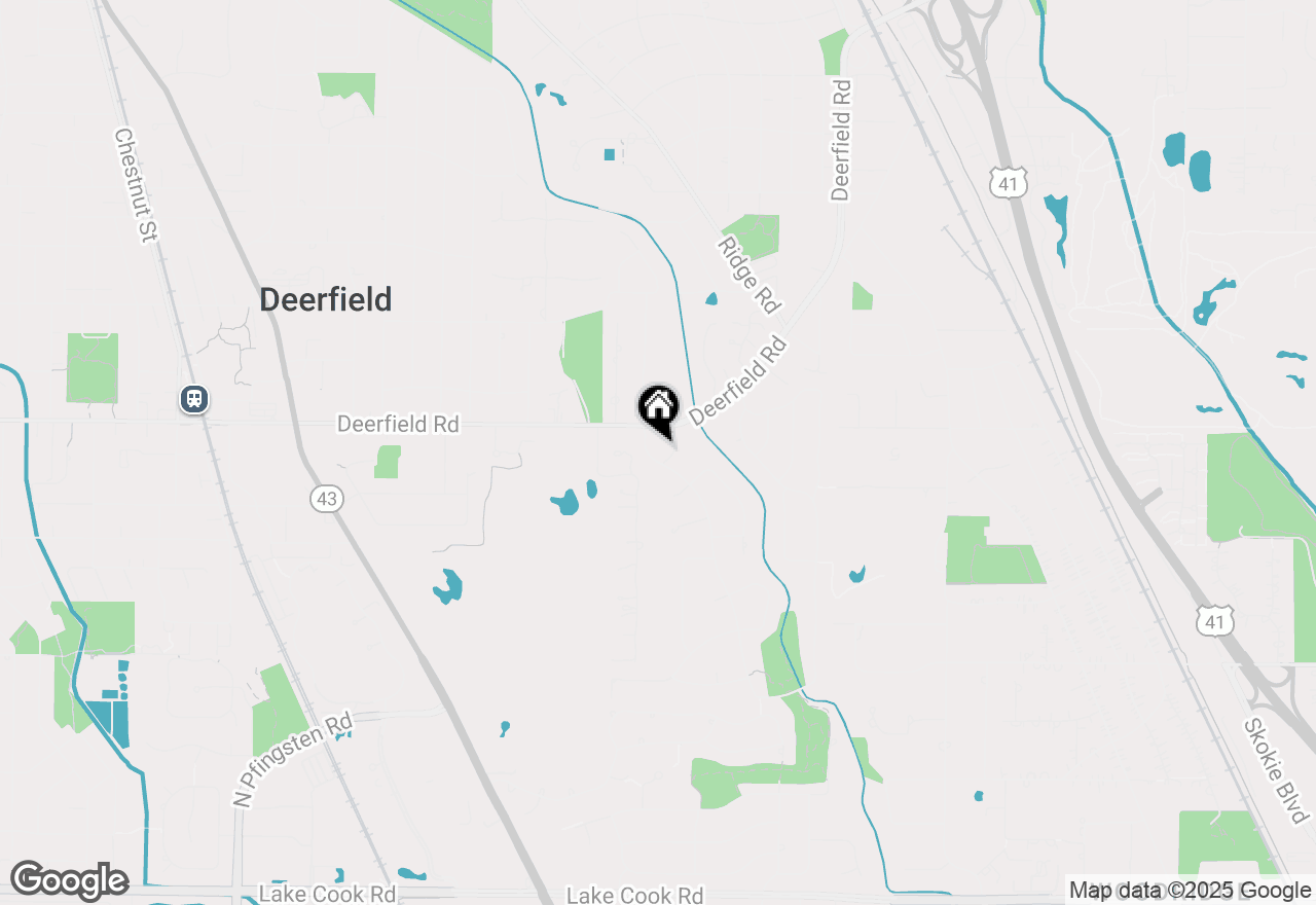 Map of 745 Carlisle Avenue, Deerfield, IL 60015