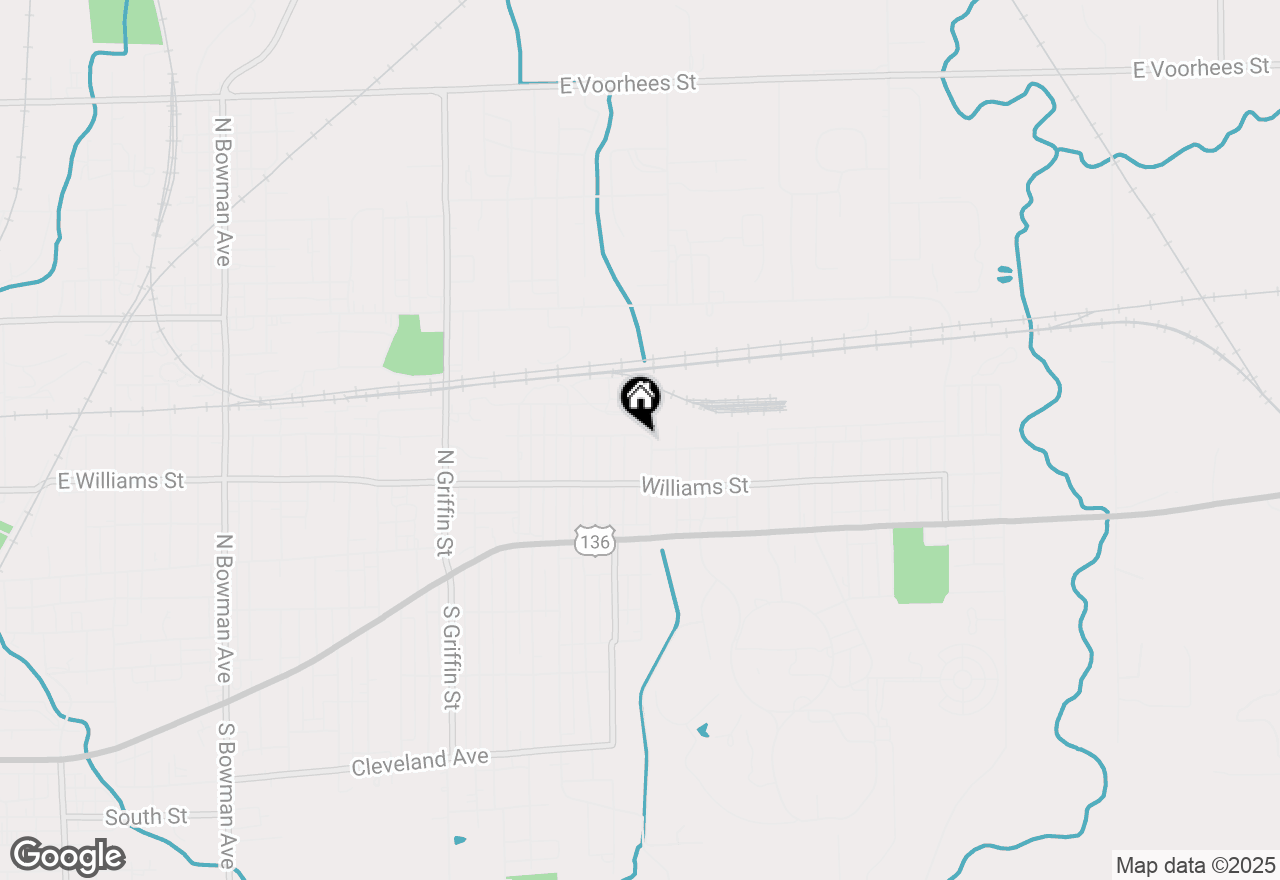 Map of 118 National Avenue, Danville, IL 61832