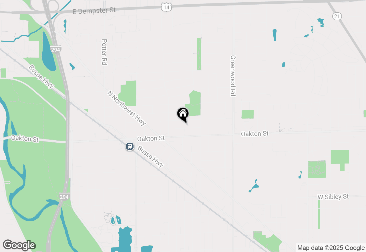 Map of 1700 Marguerite Street, Park Ridge, IL 60068