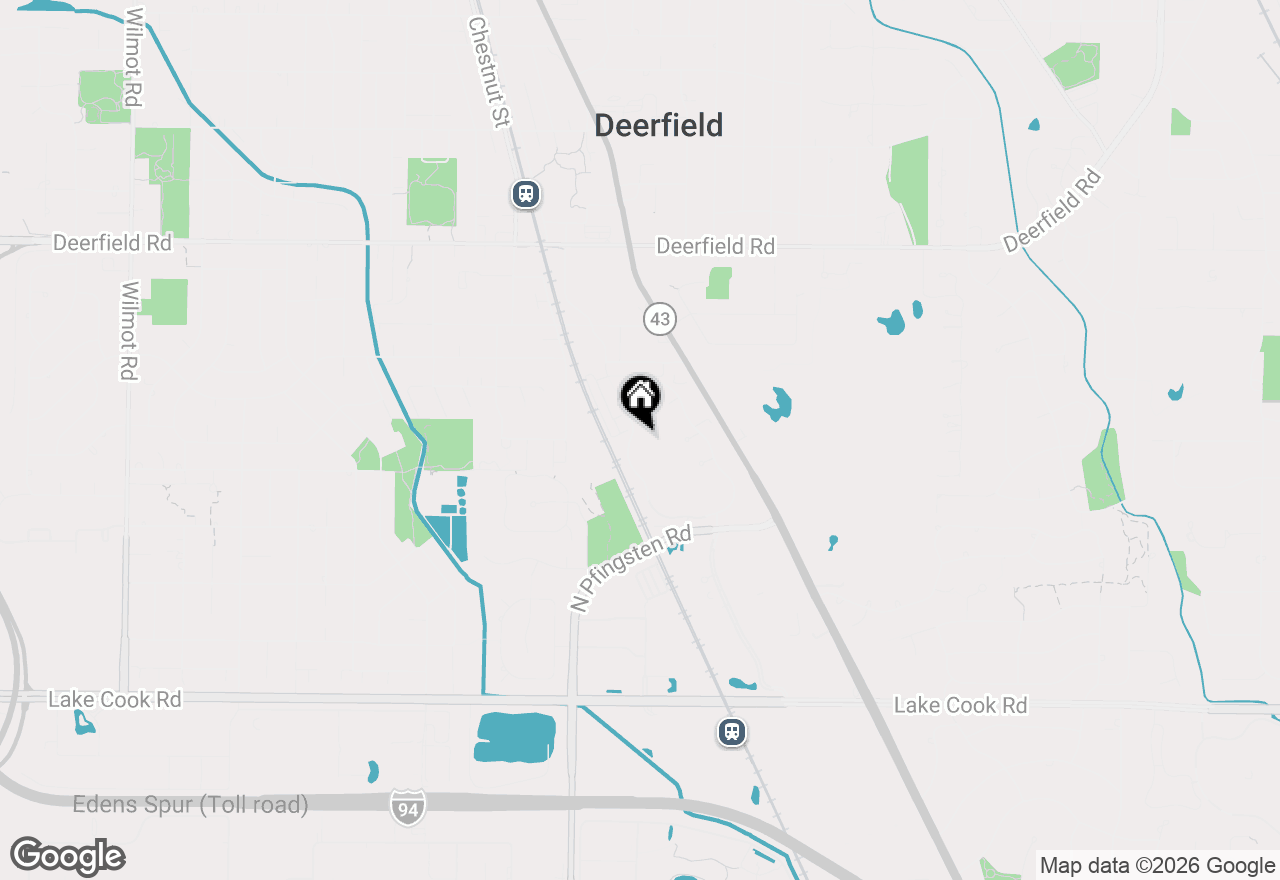 Map of 431 Kelburn Road #116, Deerfield, IL 60015