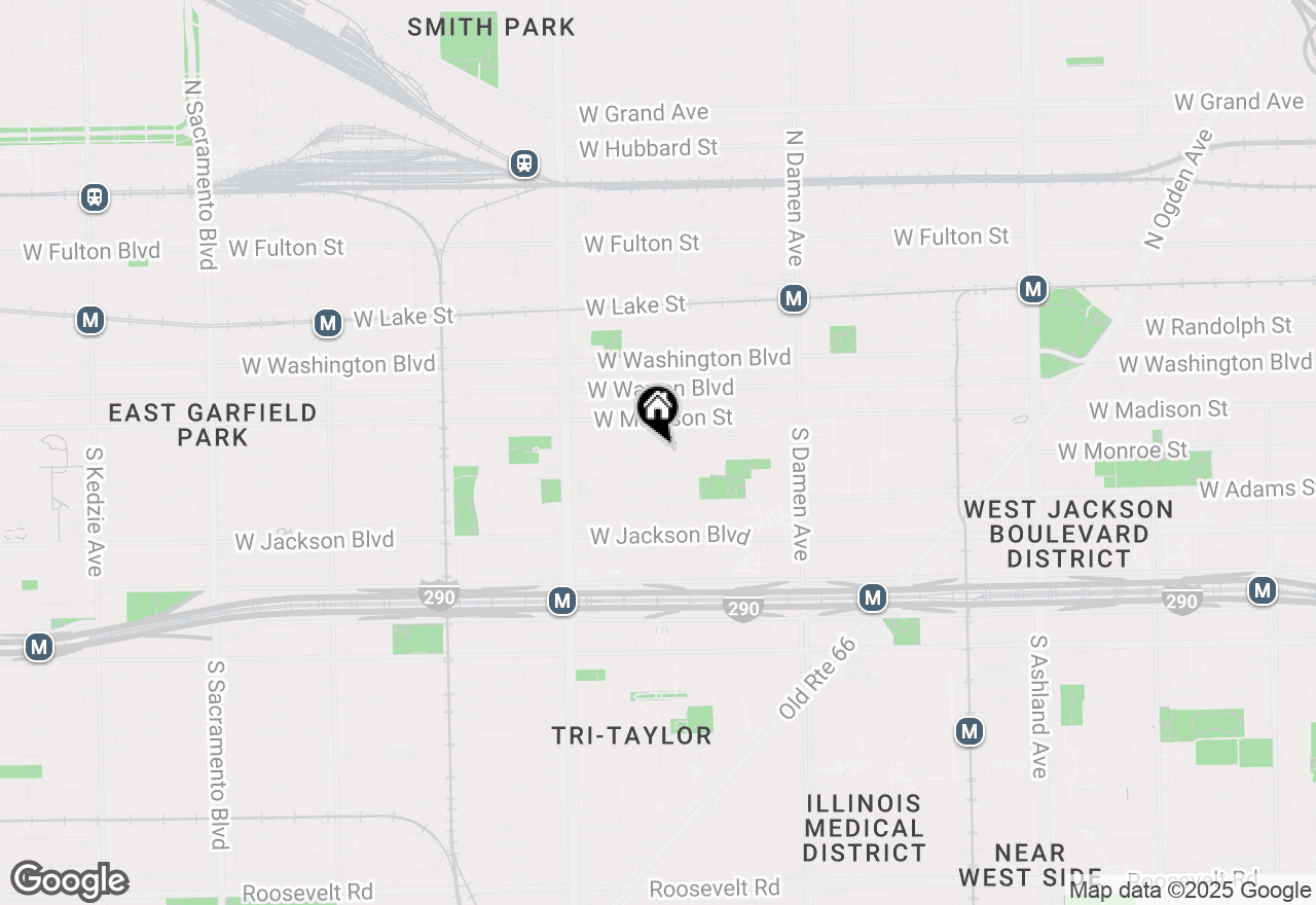 Map of 2226 W Monroe Street #1, Chicago, IL 60612