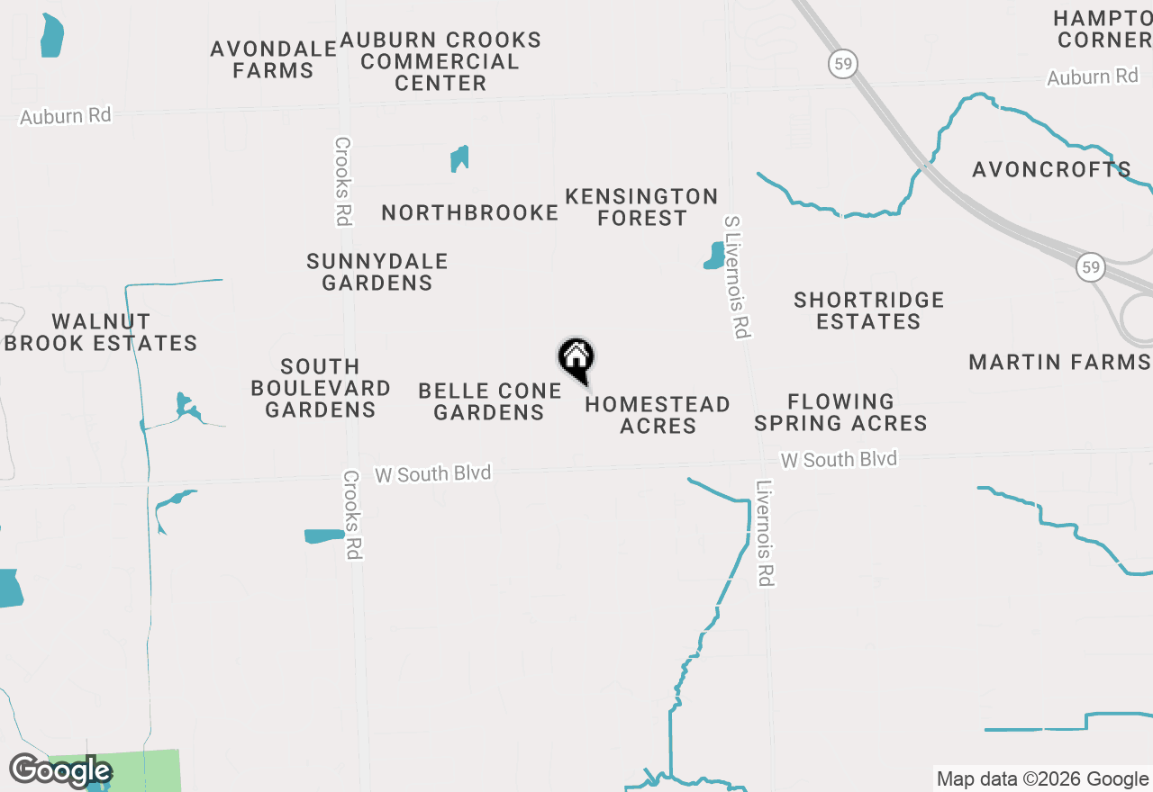 Map of 3788 Dearborn Avenue, Rochester Hills, MI 48309