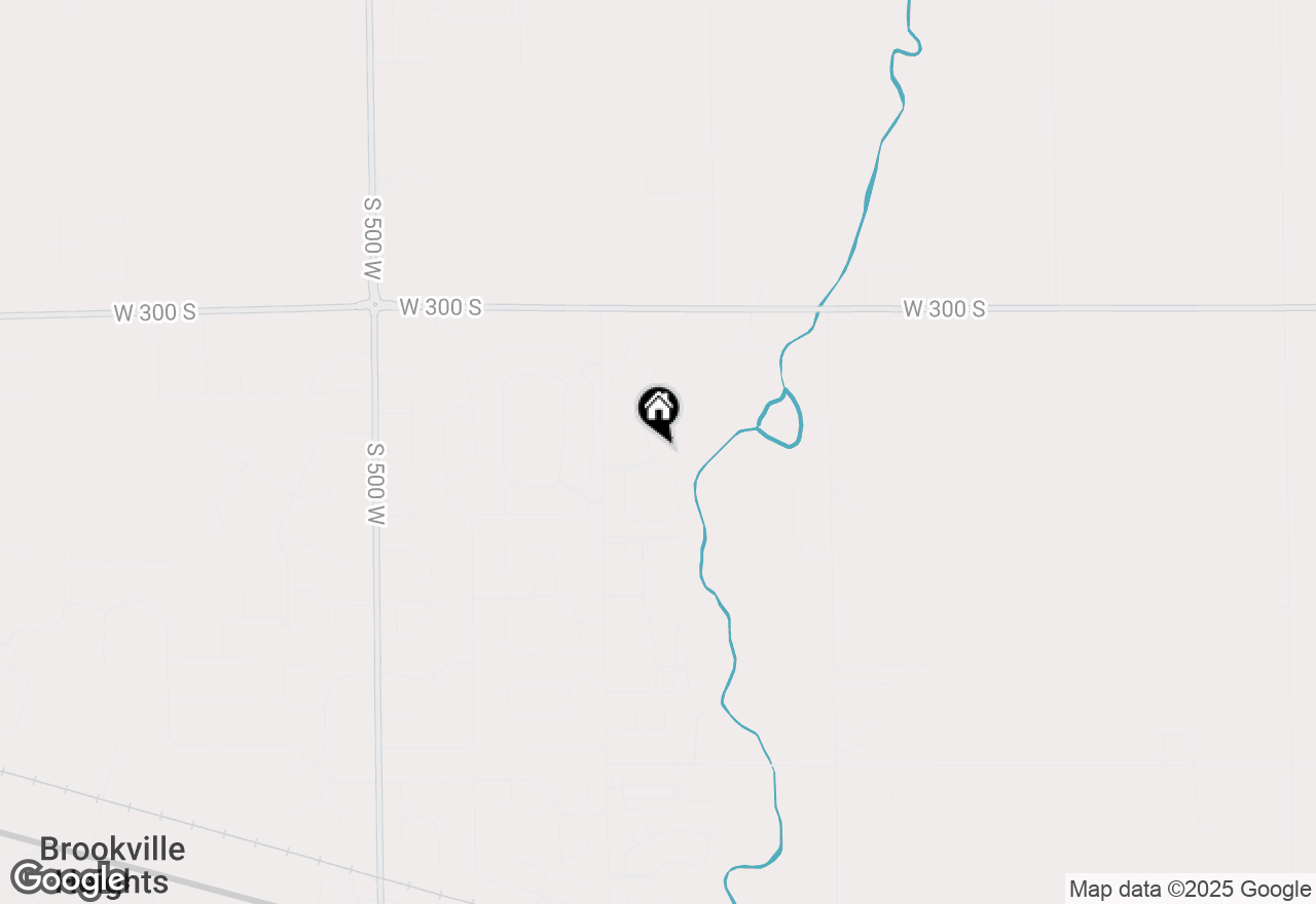 Map of 3395 S Overlook Pass, New Palestine, IN 46163