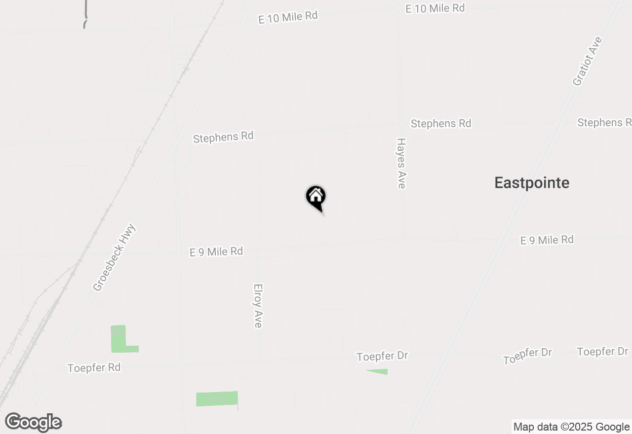 Map of 23207 Bolam Avenue, Warren, MI 48089