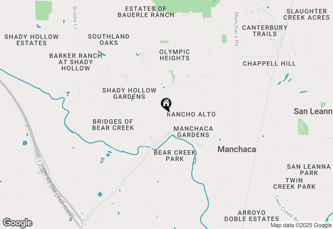 Map of 2200 Christoff Loop, Austin, TX 78748