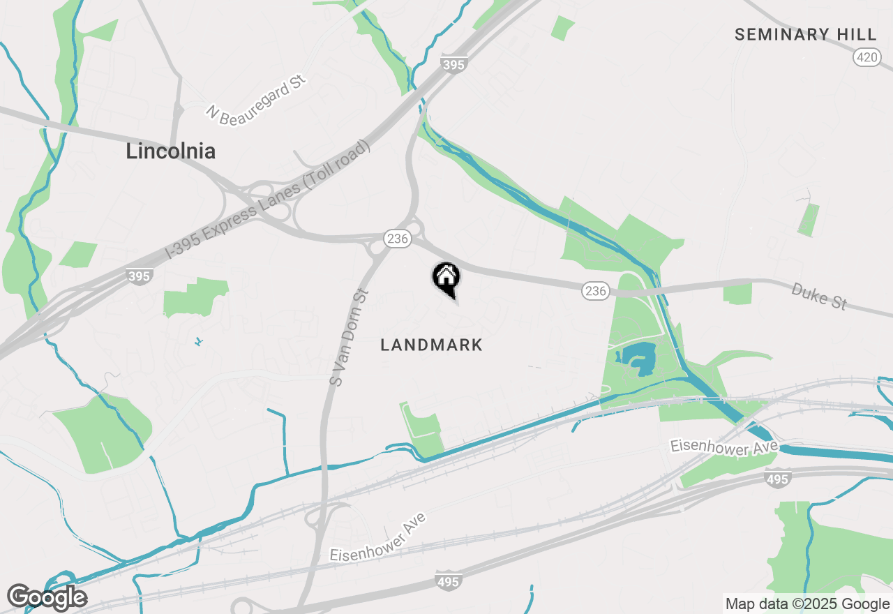 Map of 240 S Reynolds Street #101, Alexandria, VA 22304