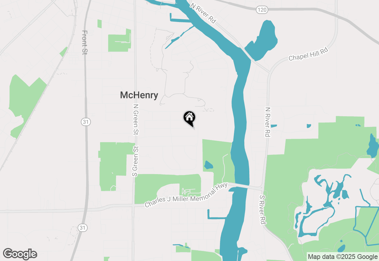 Map of 3113 W Lorient Drive, Mchenry, IL 60050