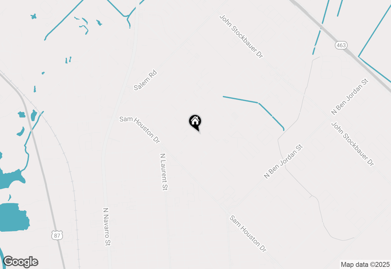 Map of 225 Monterrey Drive, Victoria, TX 77904