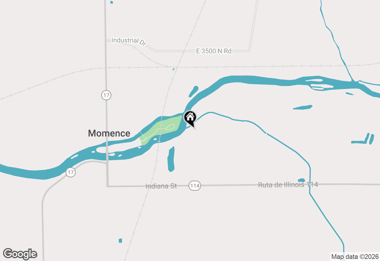 Map of 11679 E Gregg Boulevard, Momence, IL 60954