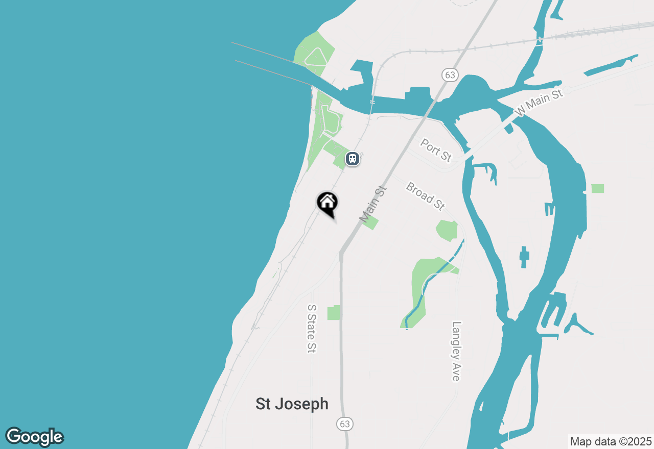 Map of 903 Lake Boulevard, St. Joseph, MI 49085