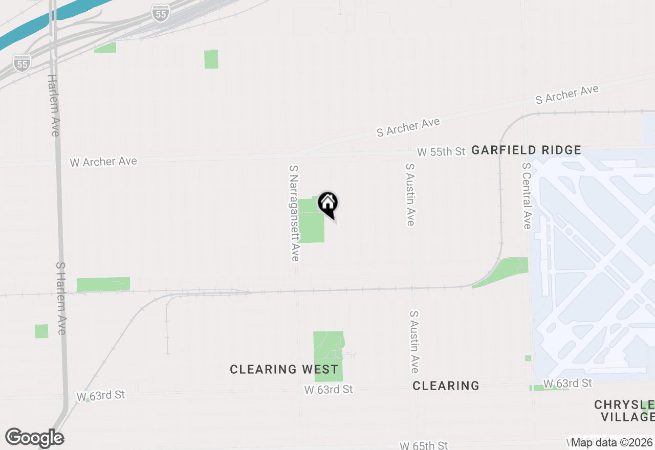 Map of 5721 S Mobile Avenue, Chicago, IL 60638