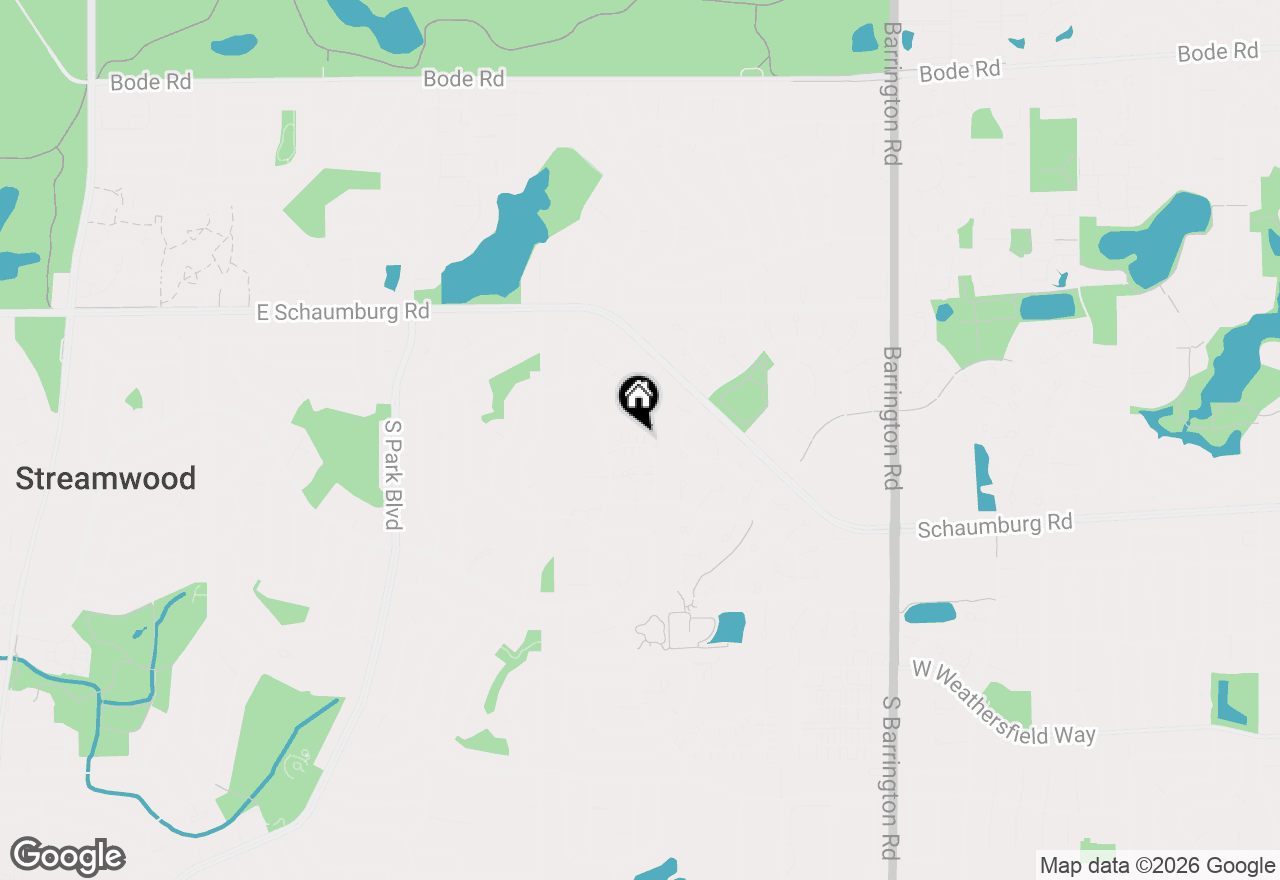 Map of 232 Whitewood Drive, Streamwood, IL 60107