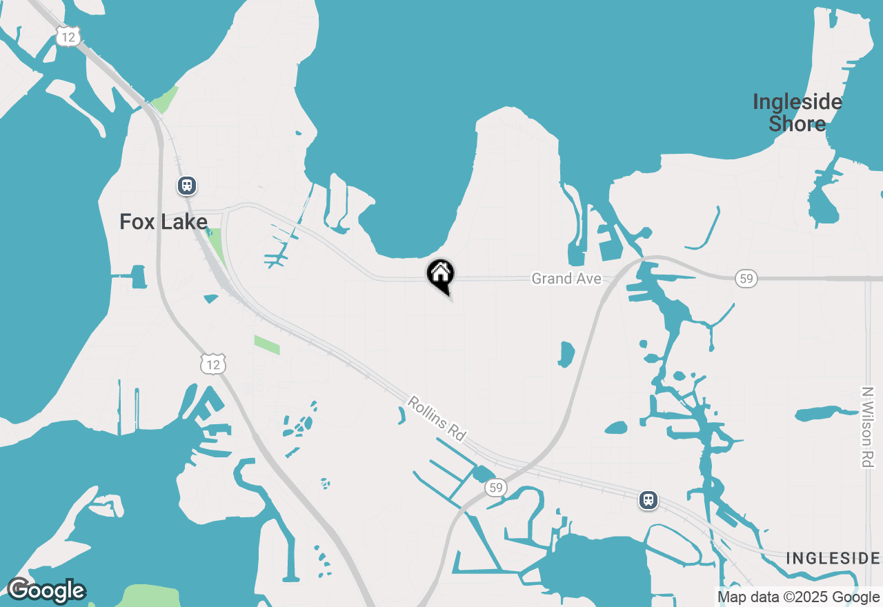 Map of 16 S Lake Avenue, Fox Lake, IL 60020
