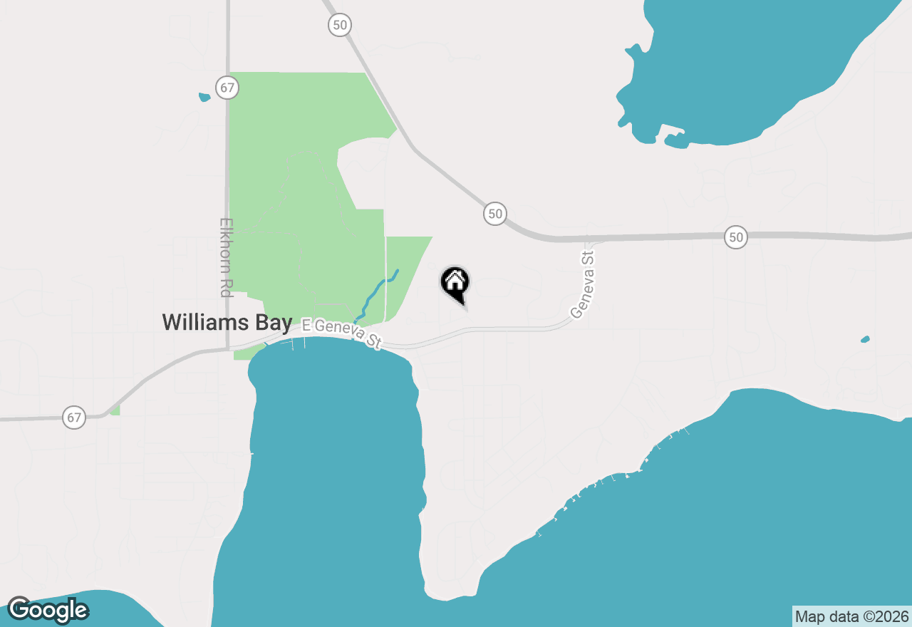 Map of 560 Free Church Dr, Williams Bay, WI 53191