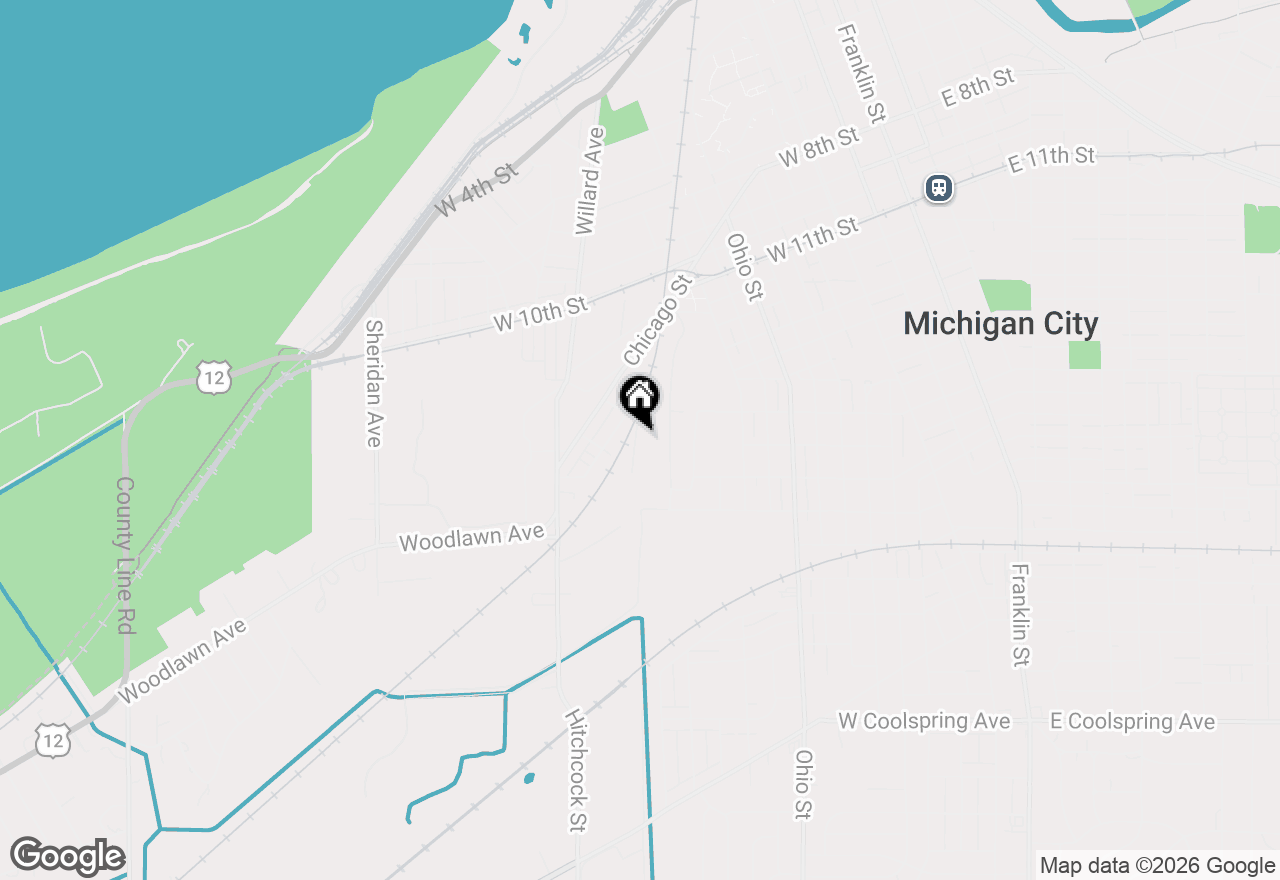 Map of 0 Western Avenue, Michigan City, IN 46360