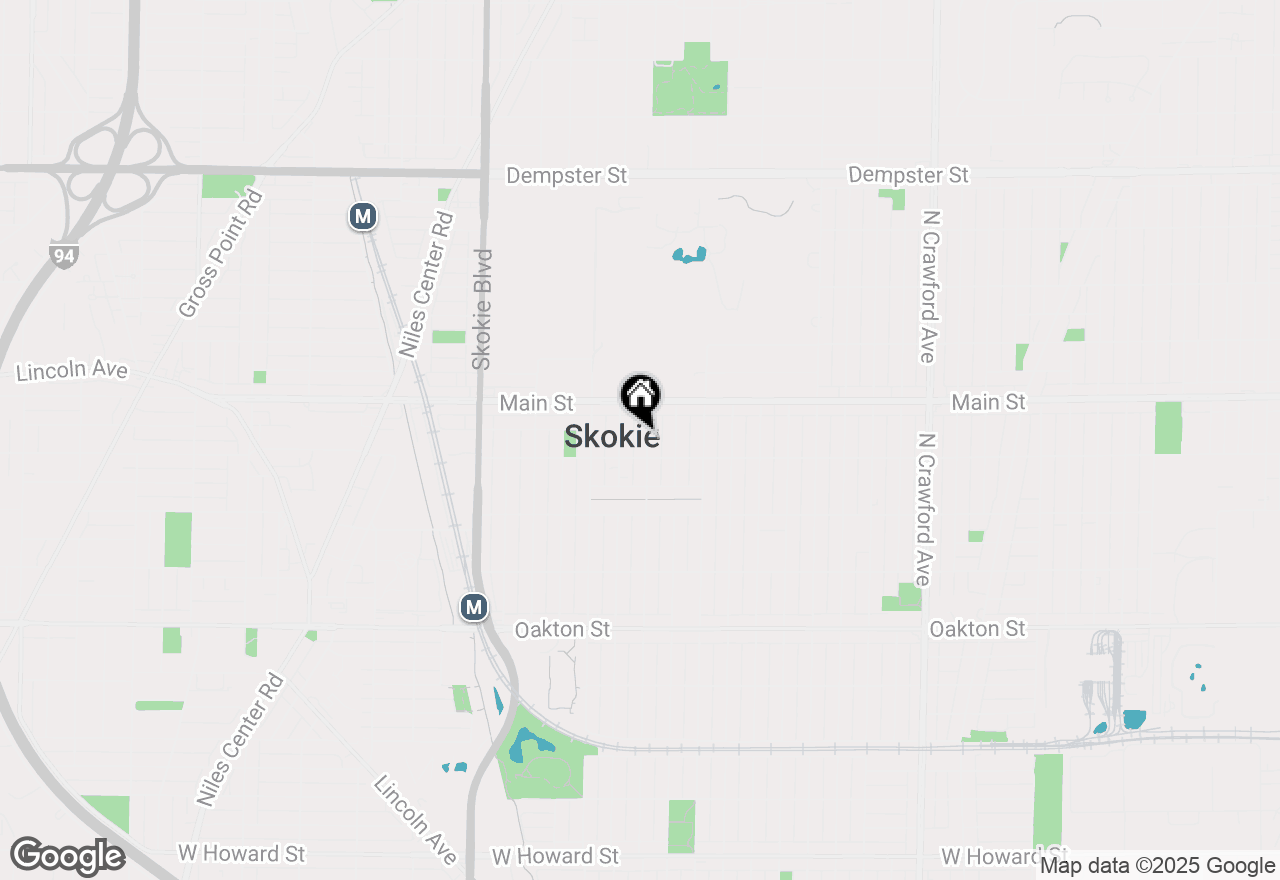 Map of 8318 Kilbourn Avenue, Skokie, IL 60076