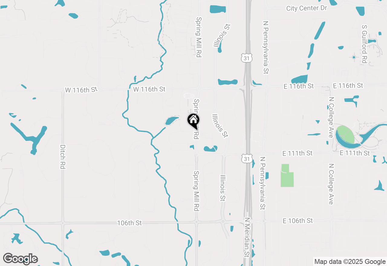 Map of 405 Heritage Terrace Lane, Carmel, IN 46032