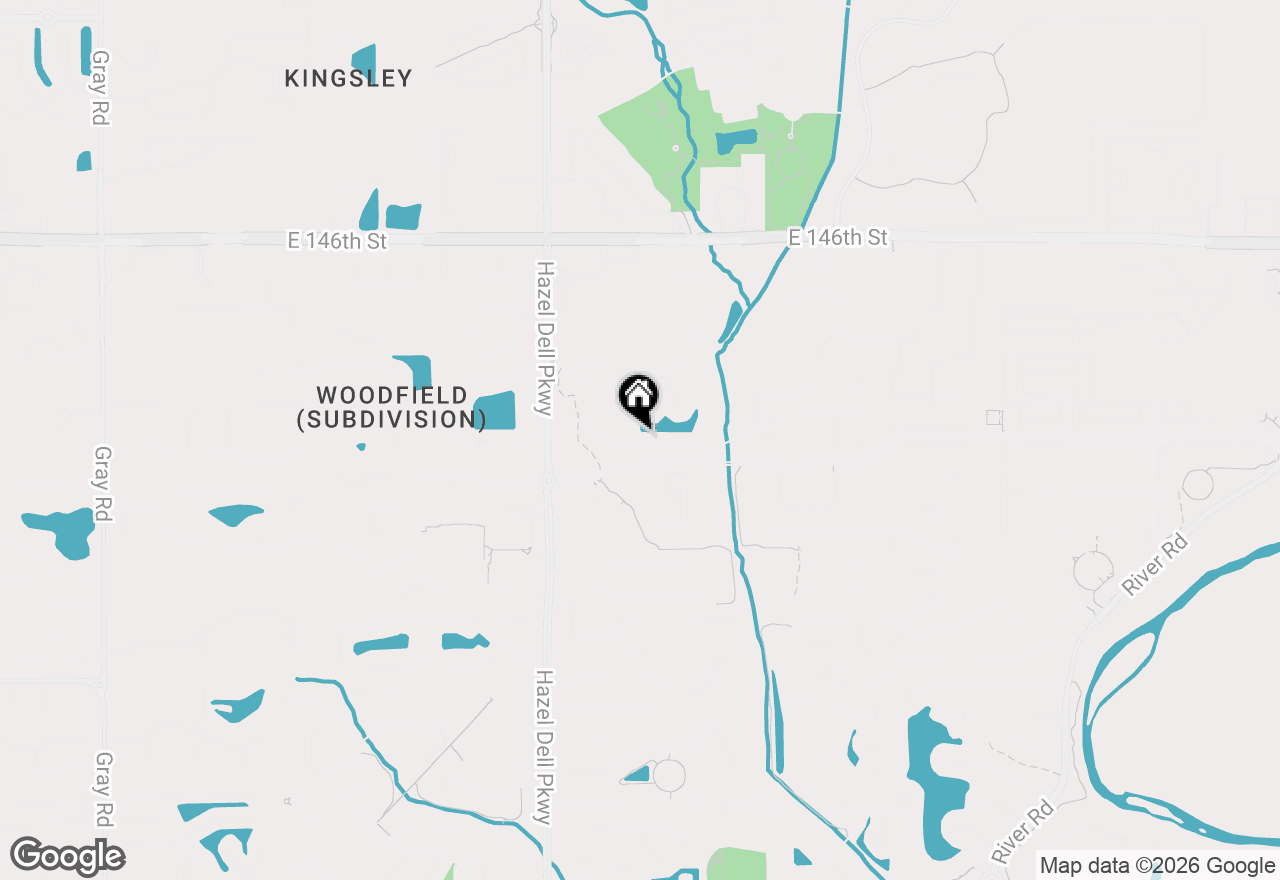 Map of 5348 Ripplingbrook Way, Carmel, IN 46033