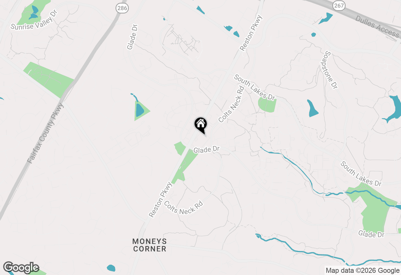 Map of 2362 Hunters Square Court, Reston, VA 20191