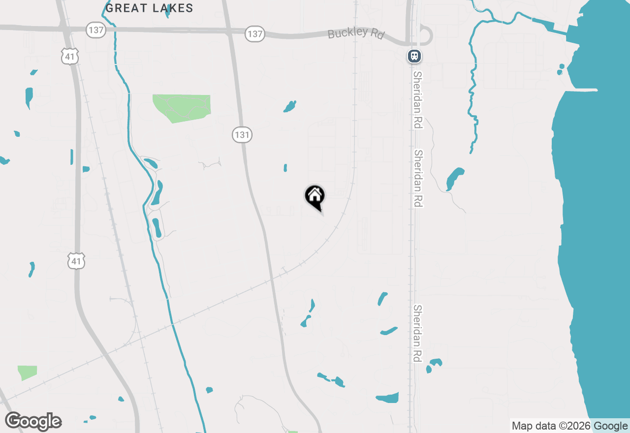 Map of 228 Juneway Terrace, Lake Bluff, IL 60044