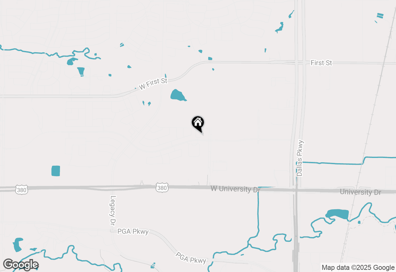 Map of 2120 Prairie Drive #201, Prosper, TX 75078