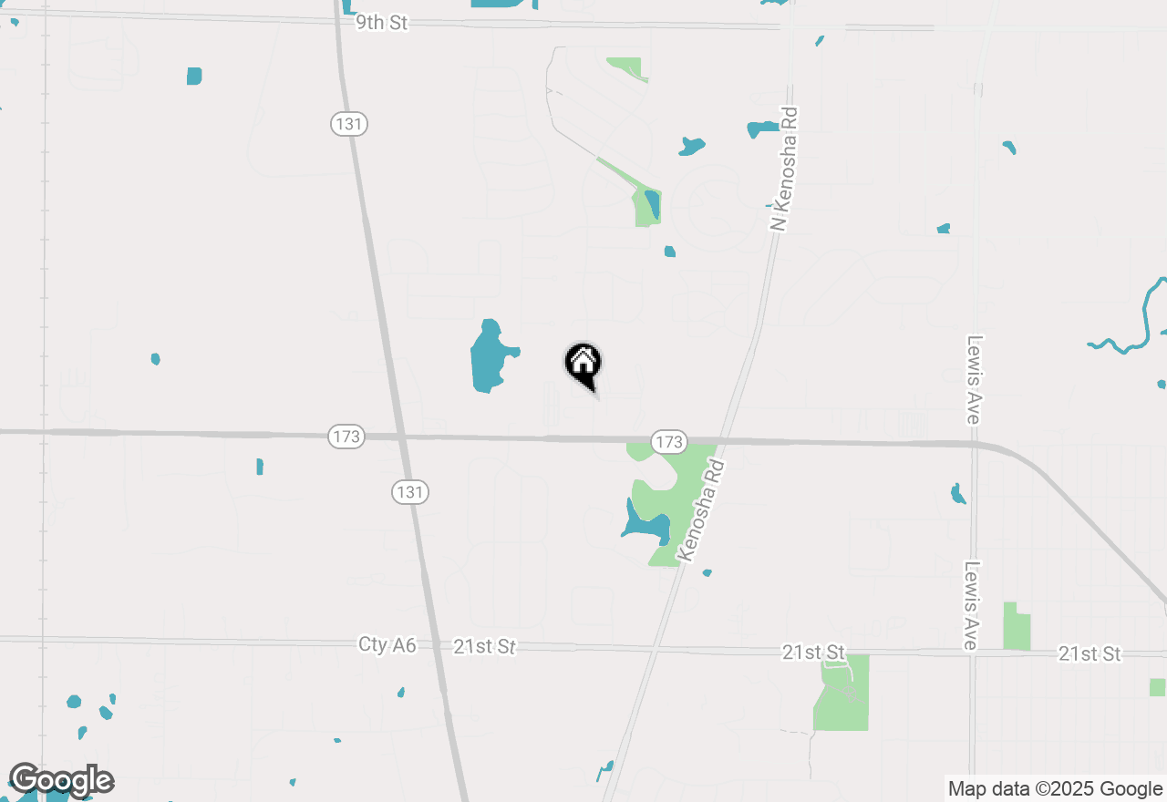 Map of 1544 Anderson Trail, Zion, IL 60099