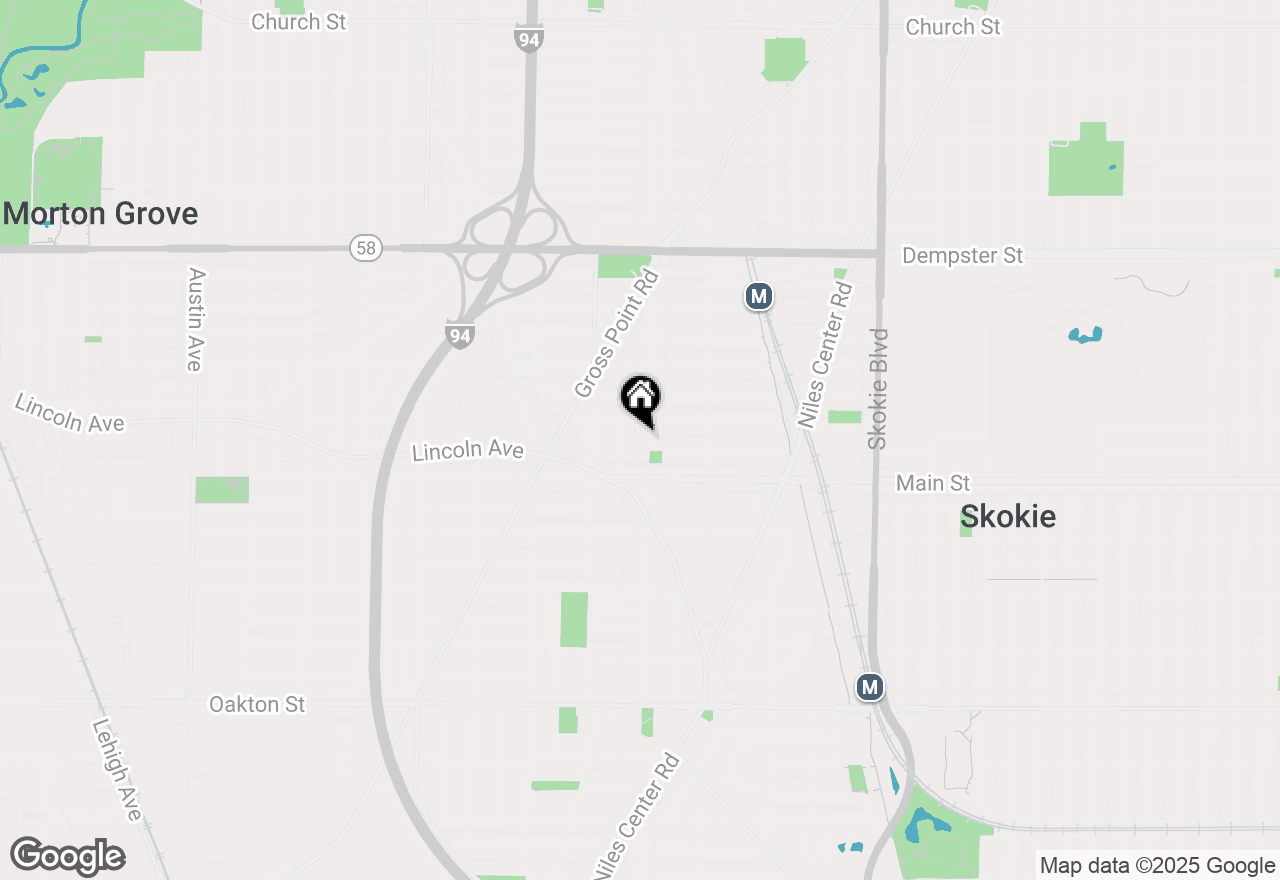 Map of 8440 Laramie Avenue, Skokie, IL 60077