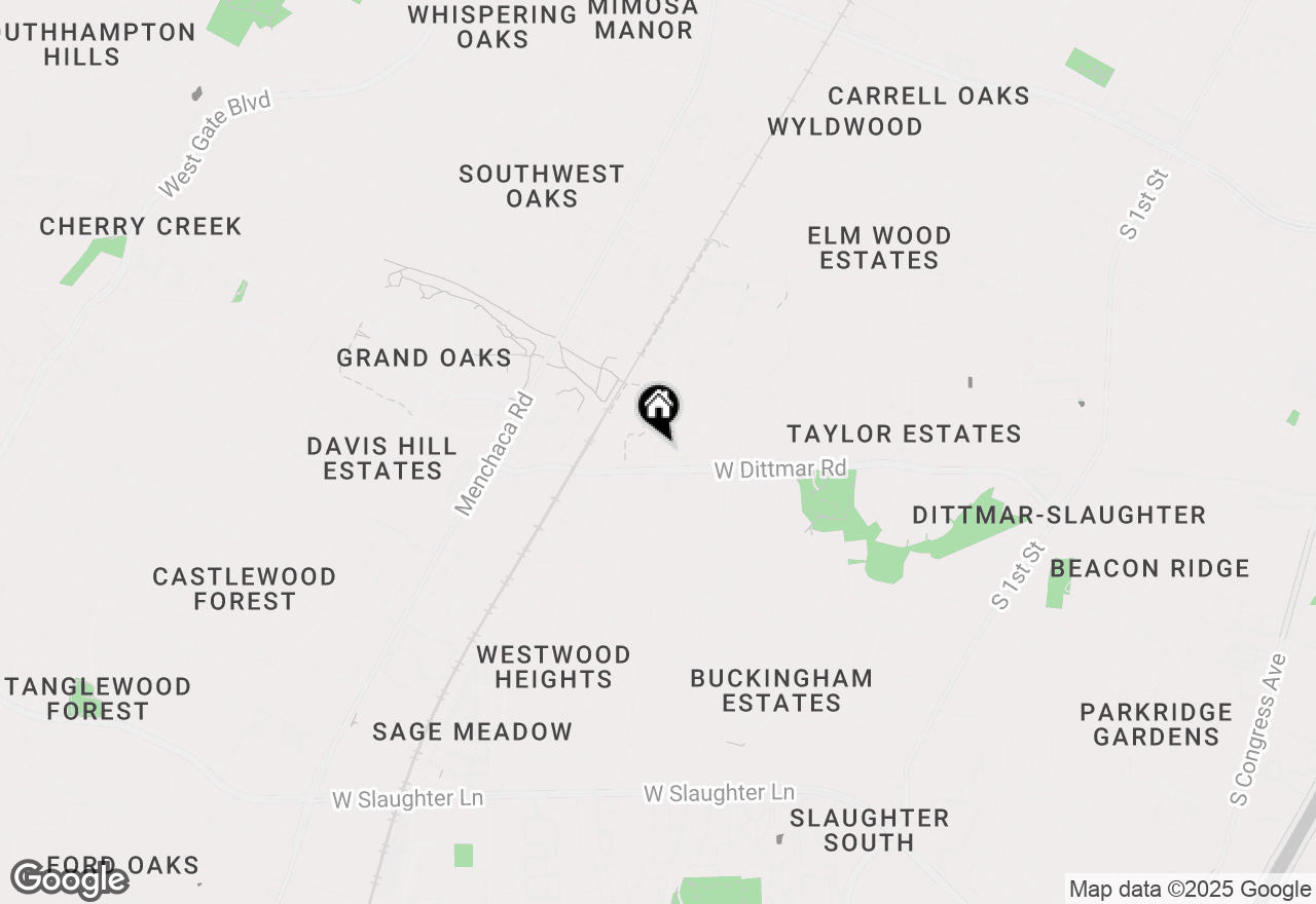 Map of 1409 Rambling Rose Rd, Austin, TX 78745