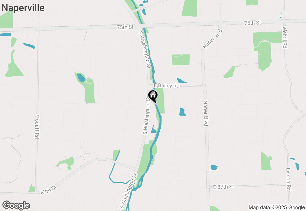 Map of 1721 S Washington Street #1721, Naperville, IL 60565