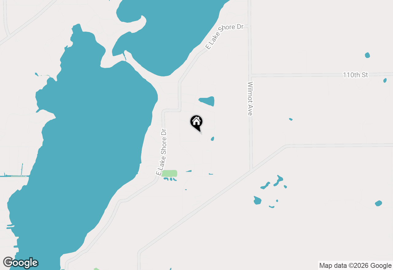 Map of 2045 Meagans Way, Twin Lakes, WI 53181