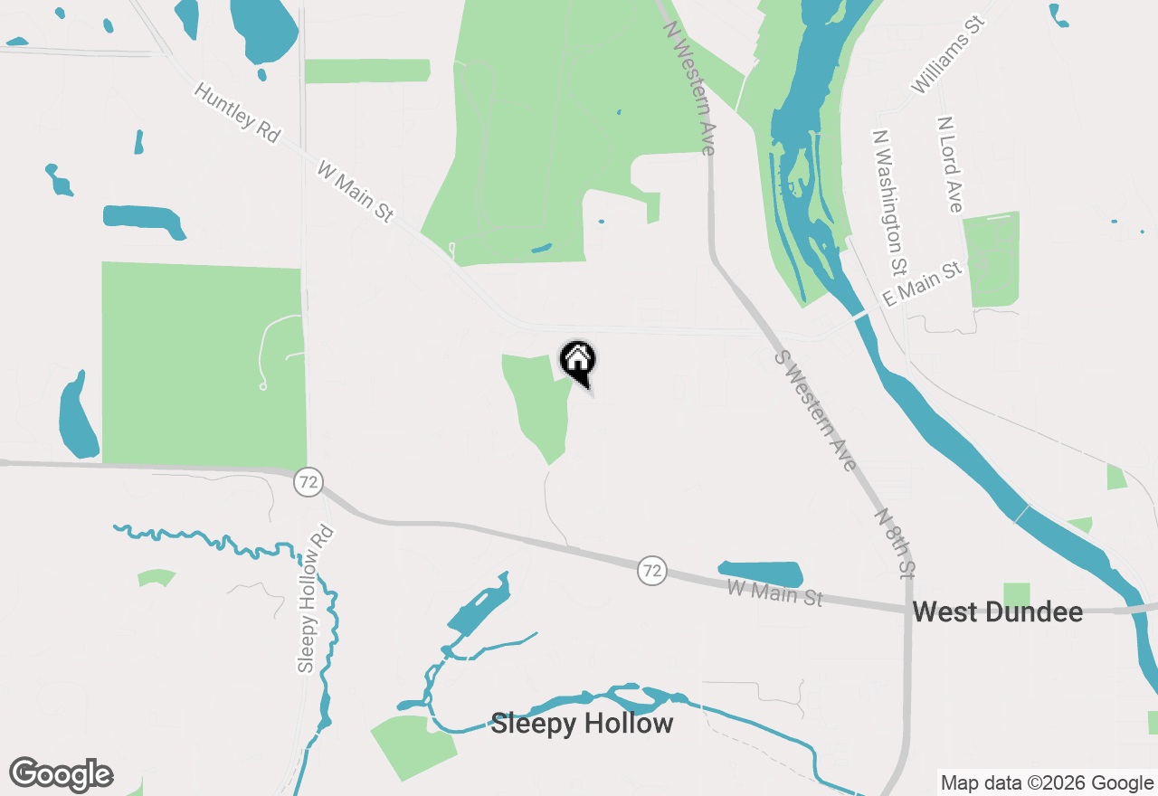 Map of 804 Lindsay Lane, West Dundee, IL 60118