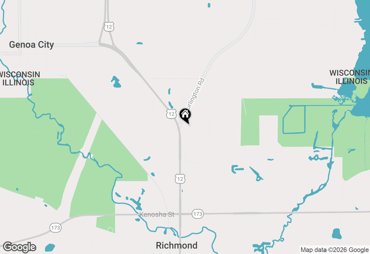 Map of 5500 Swallow Ridge Drive, Richmond, IL 60071