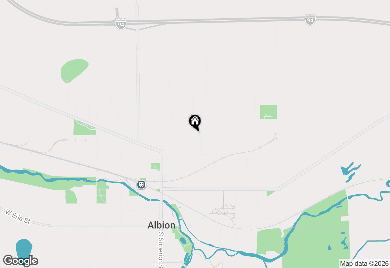 Map of 822 N Berrien Street, Albion, MI 49224