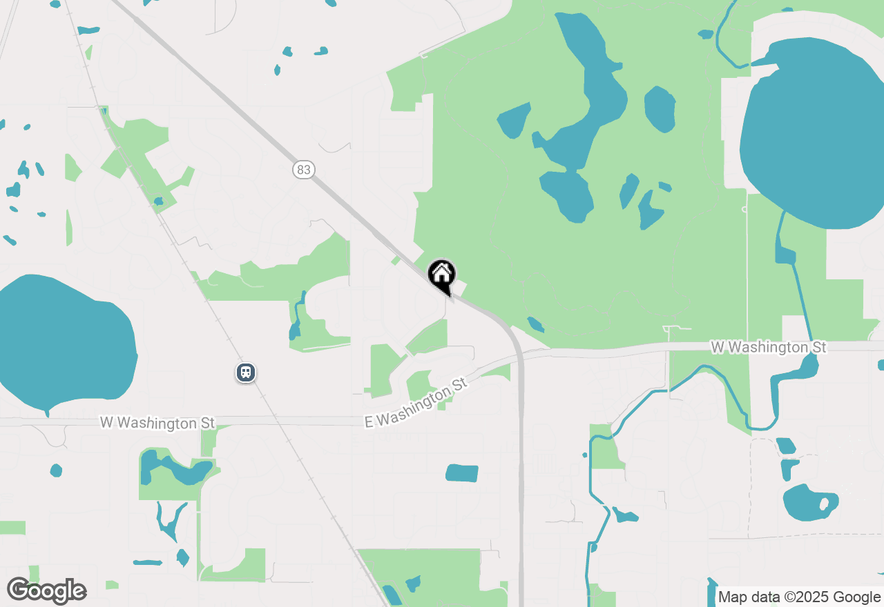 Map of 1089 Popes Creek Circle, Grayslake, IL 60030