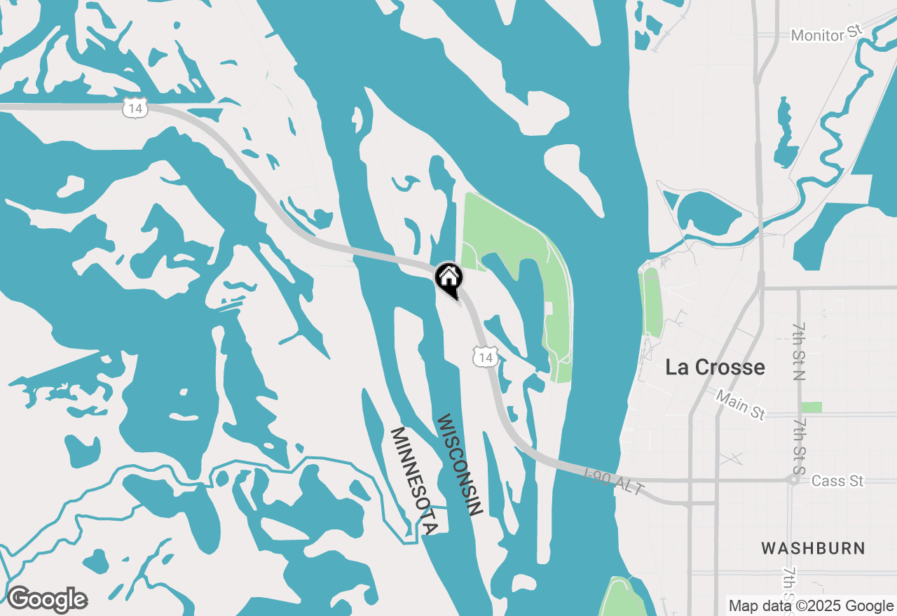 Map of 645 Pettibone Pointe Way, La Crosse, WI 54601