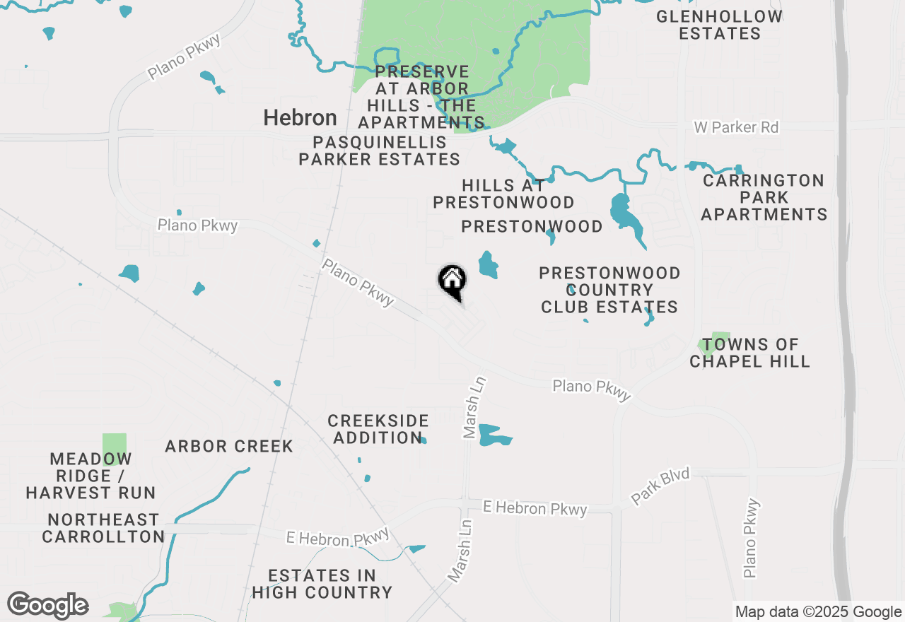 Map of 2601 Marsh Lane #63, Plano, TX 75093