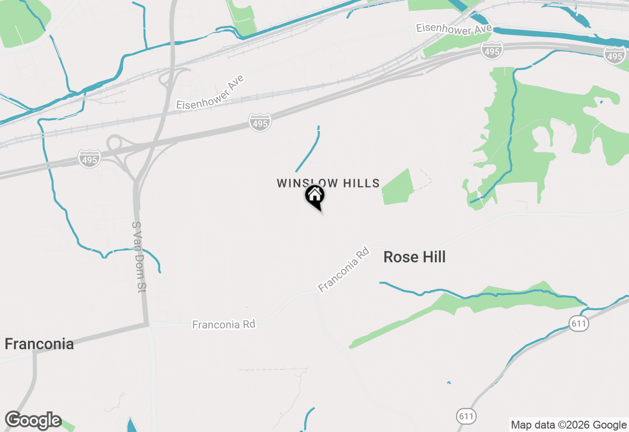 Map of 5008 Larno Drive, Alexandria, VA 22310