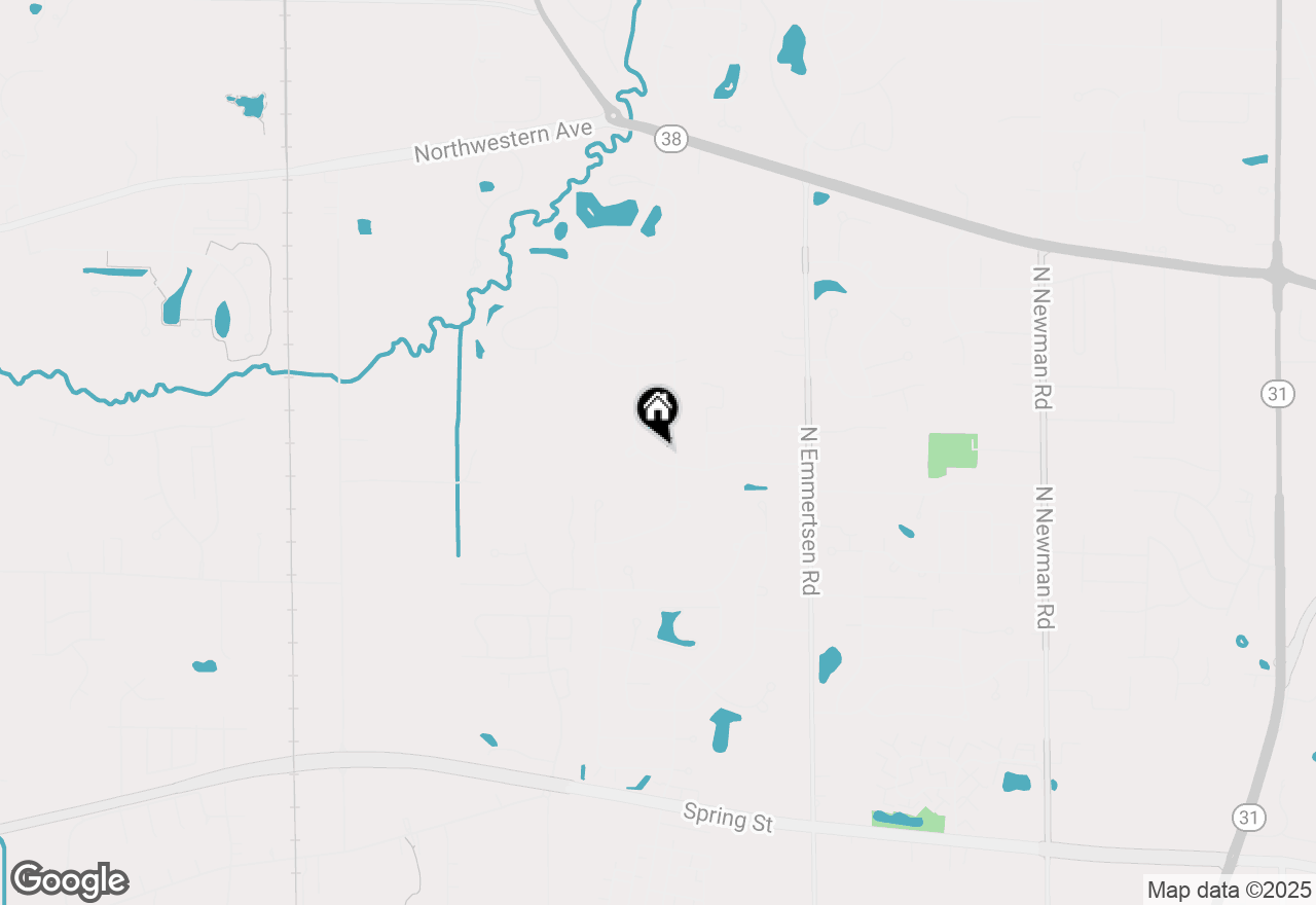 Map of 2421 Dover Ln, Mount Pleasant, WI 53406